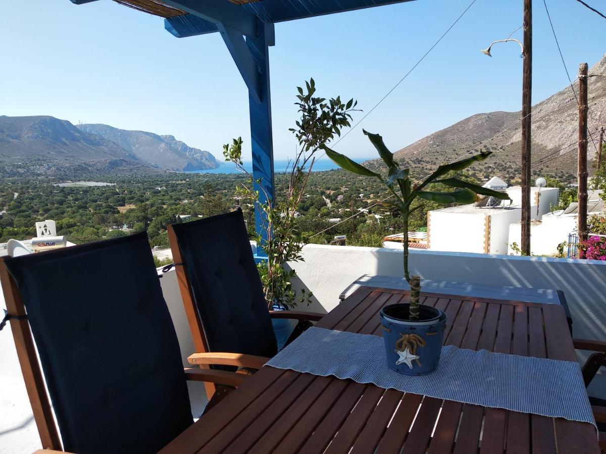 Iviskos House, Megalo Horio Village, Tilos Island Megálon Choríon Extérieur photo