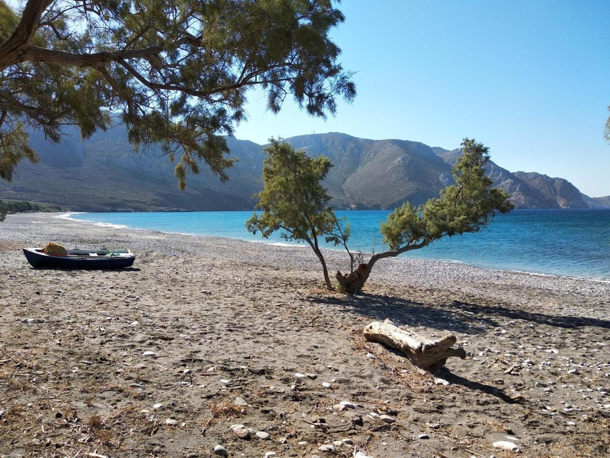 Iviskos House, Megalo Horio Village, Tilos Island Megálon Choríon Extérieur photo